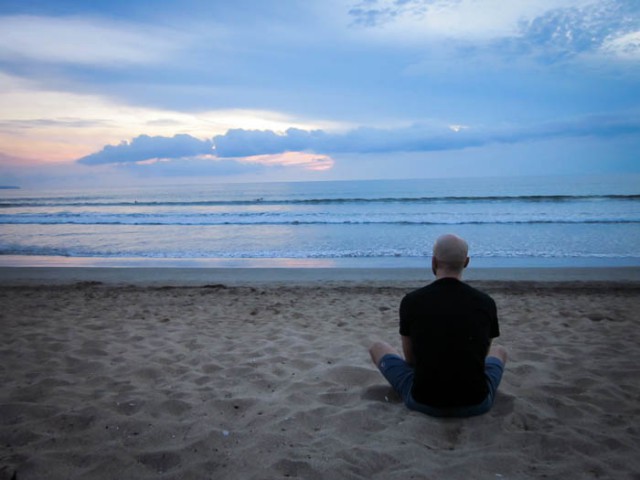 Der Strand von Kuta/Bali