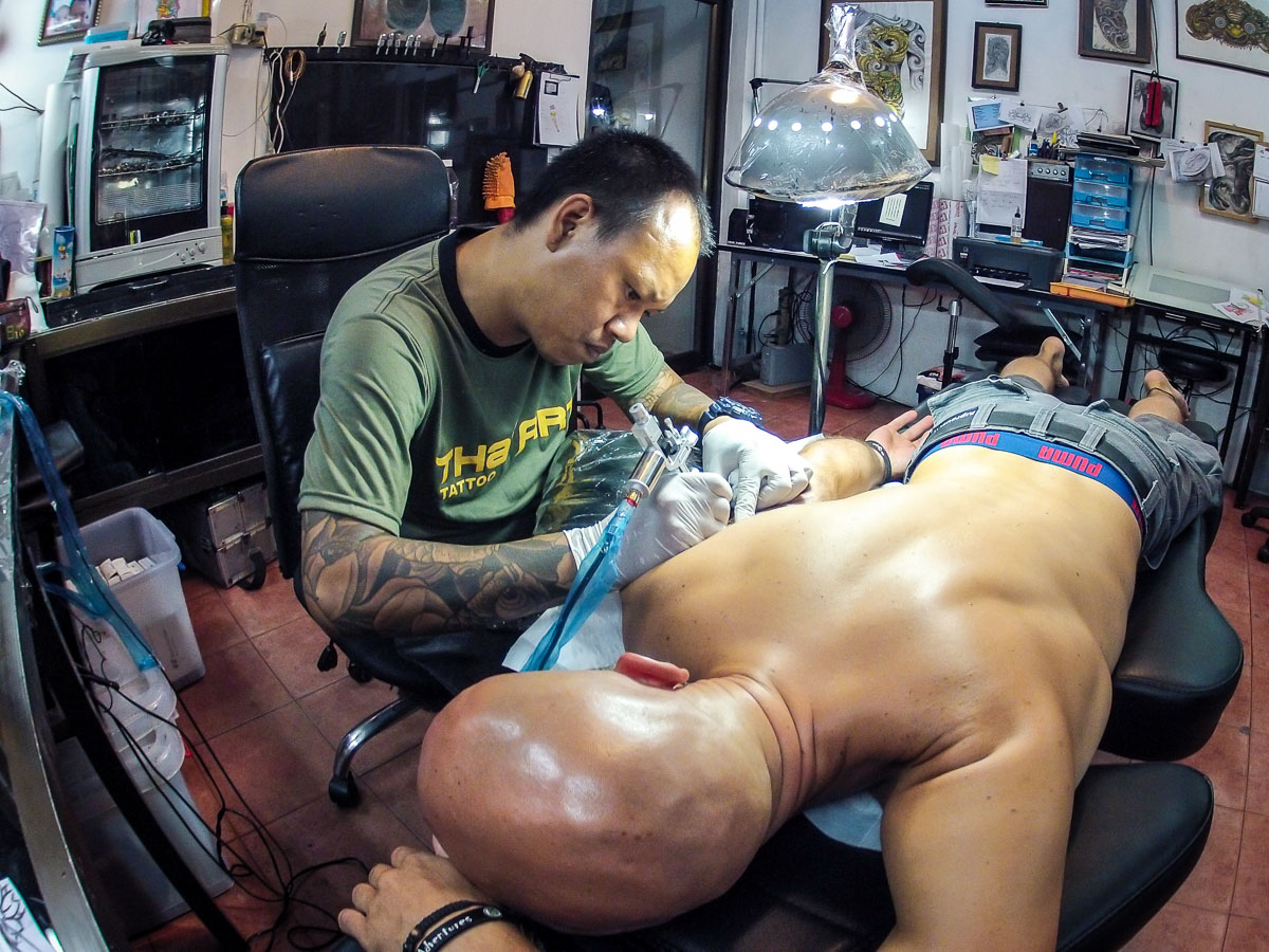 Mein neues Tattoo – made in Koh Tao